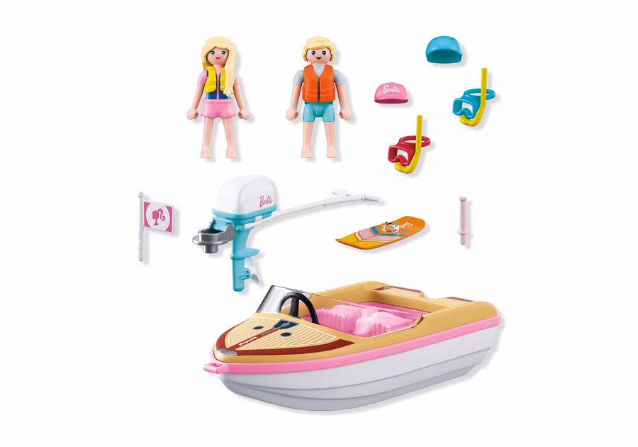 PLAYMOBIL x Barbie™ Abenteuerboot