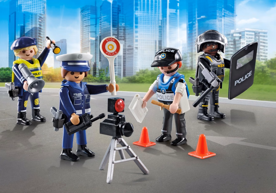 Polizeifiguren-Set