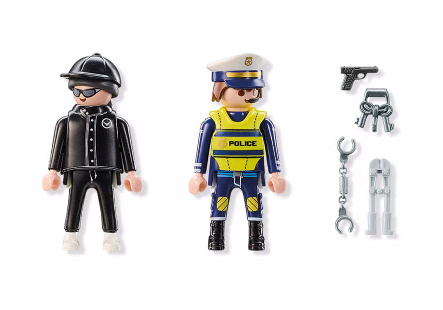 DuoPack Polizist und Einbrecher