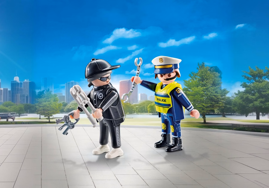 DuoPack Polizist und Einbrecher