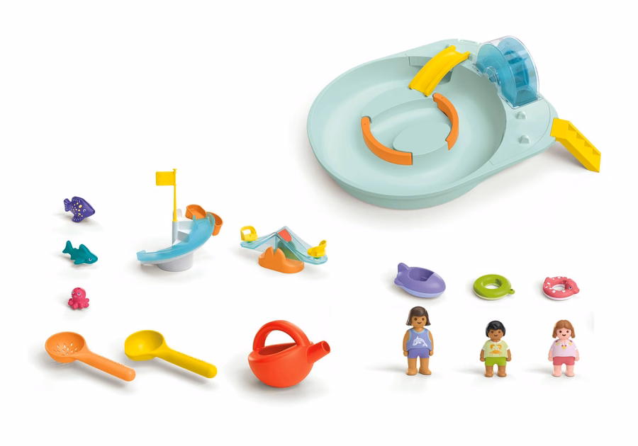 JUNIOR AQUA: Planschen und Lernen Wasserabenteuer-Set