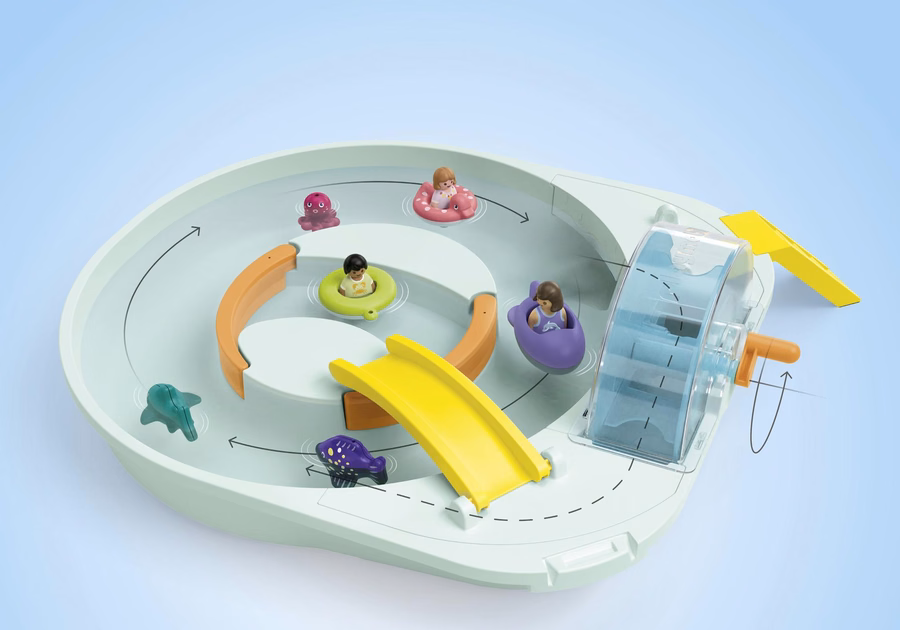 JUNIOR AQUA: Planschen und Lernen Wasserabenteuer-Set