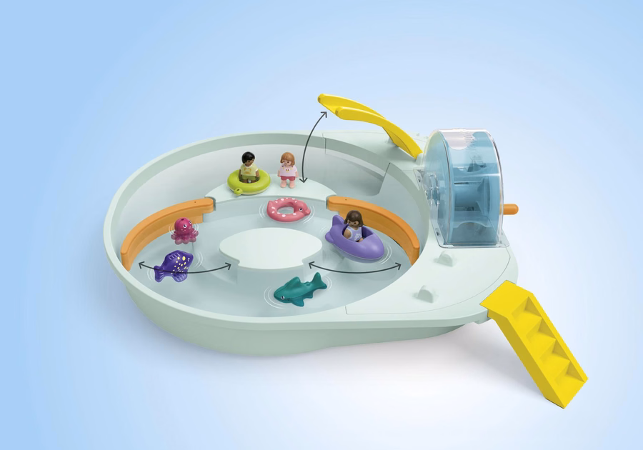 JUNIOR AQUA: Planschen und Lernen Wasserabenteuer-Set