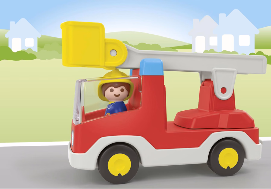 JUNIOR: Drehleiterwagen der Feuerwehr