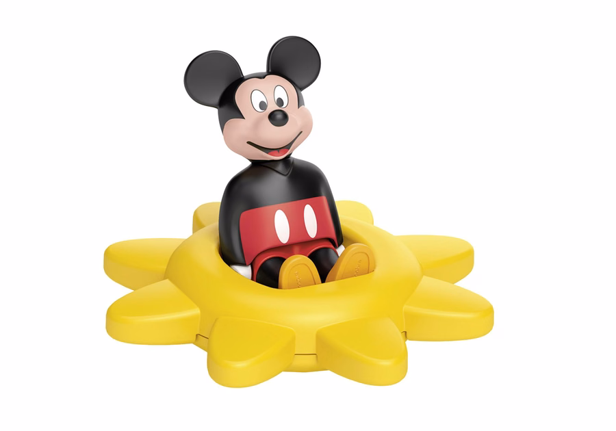 JUNIOR & Disney: Mickey Mouse's drehbare Sonne mit Rasselfunktion