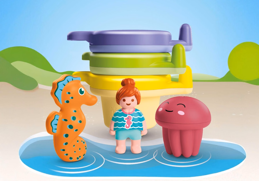 JUNIOR AQUA: Schwimmende Becher mit Wasserspaß