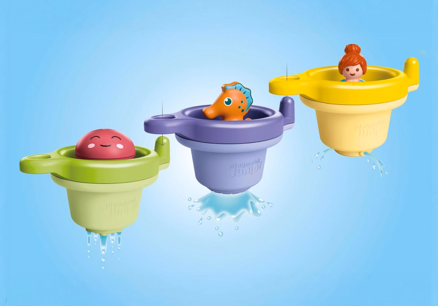 JUNIOR AQUA: Schwimmende Becher mit Wasserspaß