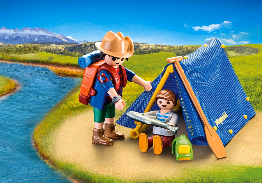 Camping-Abenteuer-Tragetasche
