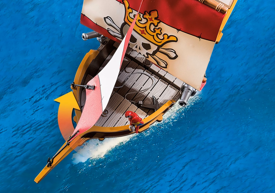 Kleines Piratenschiff